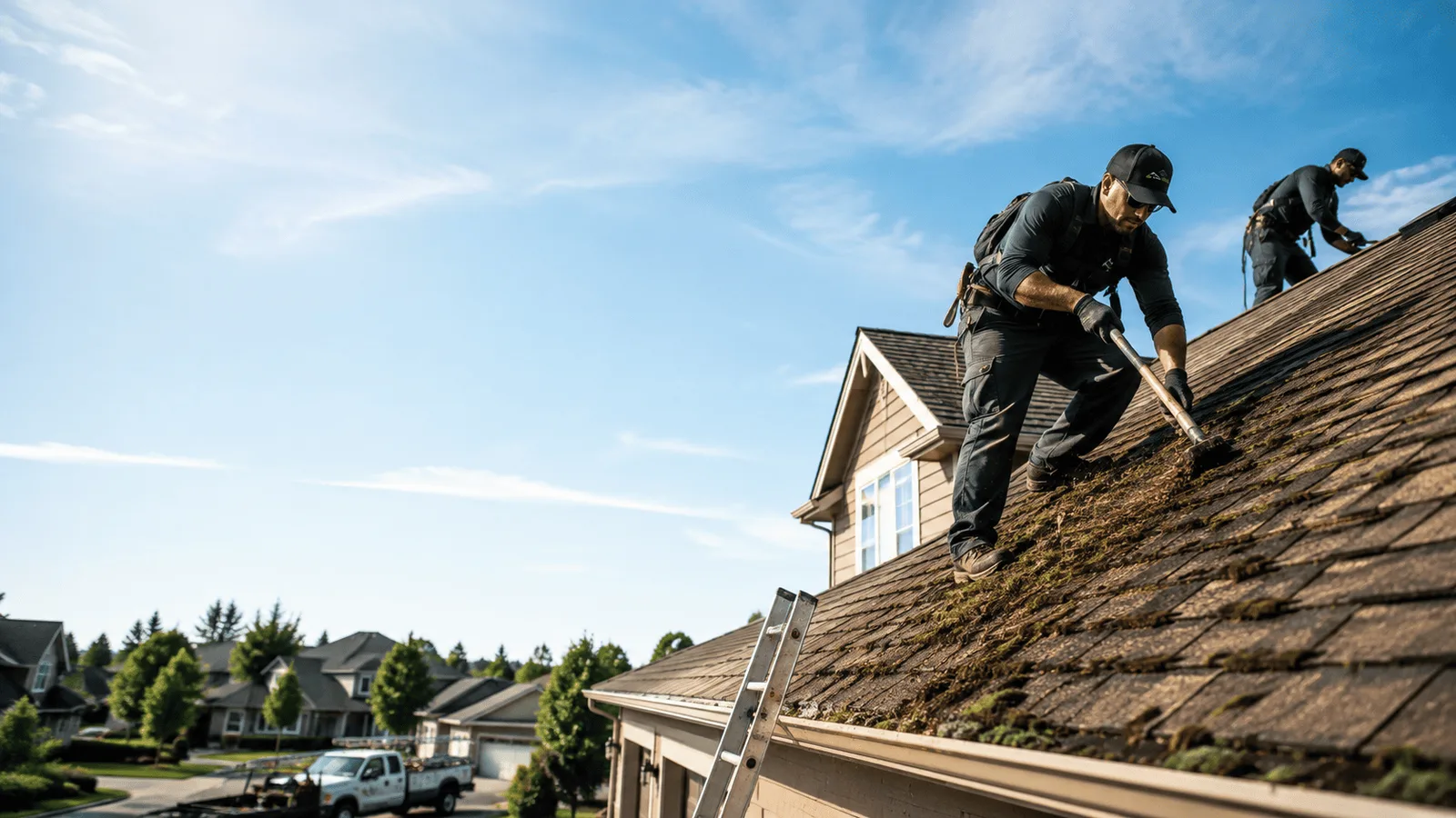Roof Moss Removal in Yellow Spring, WV near me